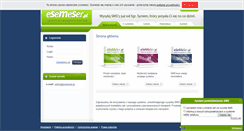 Desktop Screenshot of esemeser.pl